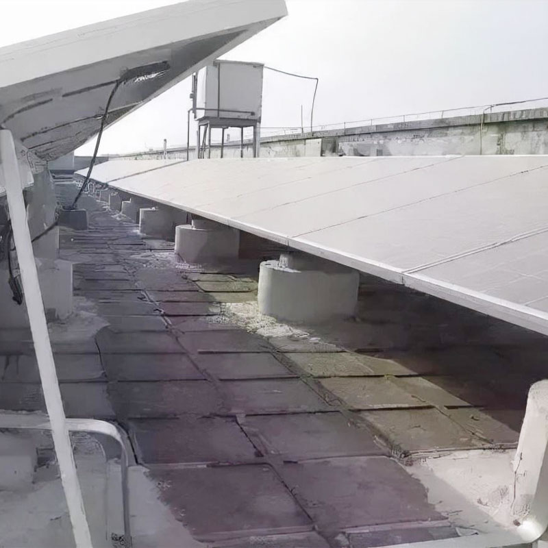 Lapostetős napelem tartó